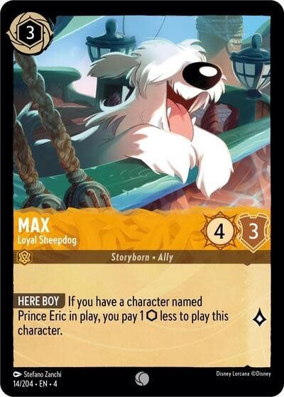 Max - Loyal Sheepdog - 14/204 (Normal, Common)