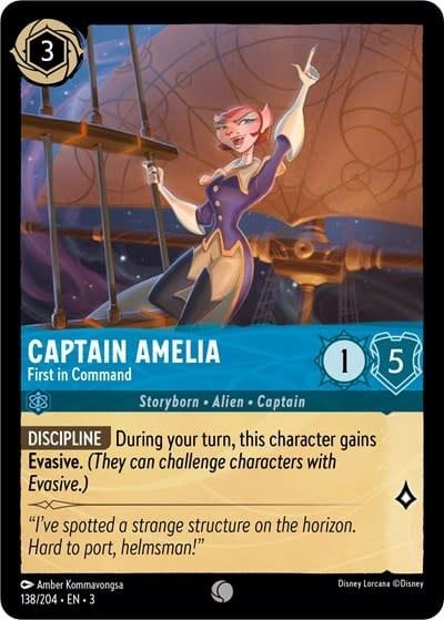 Captain Amelia - First in Command - 138/204 (Normal, Common)