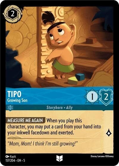 Tipo - Growing Son - 157/204 (Normal, Uncommon)