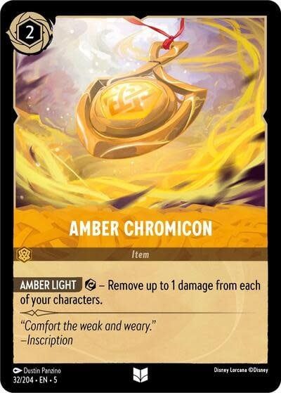 Amber Chromicon - 32/204 (Normal, Uncommon)