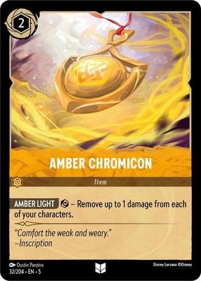 Amber Chromicon - 32/204 (Normal, Uncommon)
