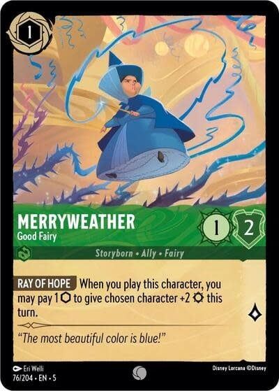 Merryweather - Good Fairy - 76/204 (Normal, Common)
