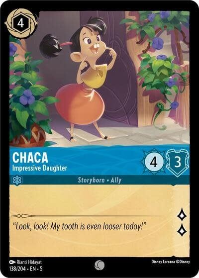 Chaca - Impressive Daughter - 138/204 (Cold Foil, Common)