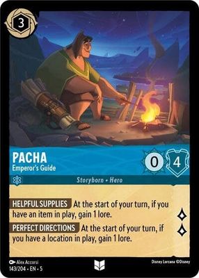 Pacha - Emperor&#39;s Guide - 143/204 (Normal, Uncommon)