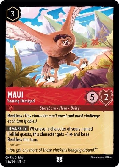 Maui - Soaring Demigod - 113/204 (Normal, Uncommon)