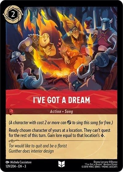 I&#39;ve Got a Dream - 129/204 (Normal, Uncommon)