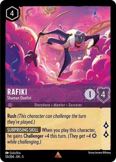 Rafiki - Shaman Duelist - 55/204 (Normal, Rare)