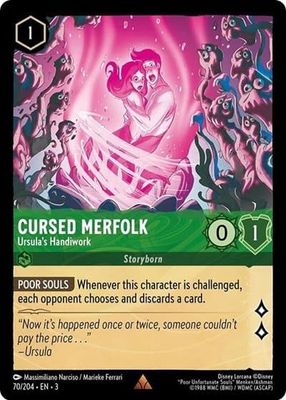 Cursed Merfolk - Ursula&#39;s Handiwork - 70/204 (Normal, Rare)