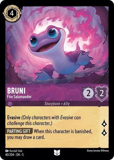 Bruni - Fire Salamander - 40/204 (Normal, Uncommon)