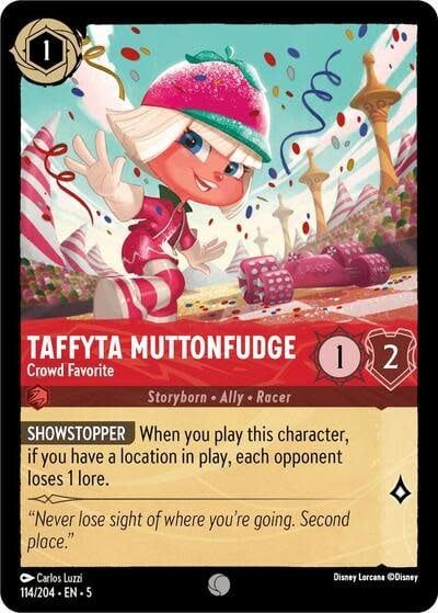 Taffyta Muttonfudge - Crowd Favorite - 114/204 (Cold Foil, Common)