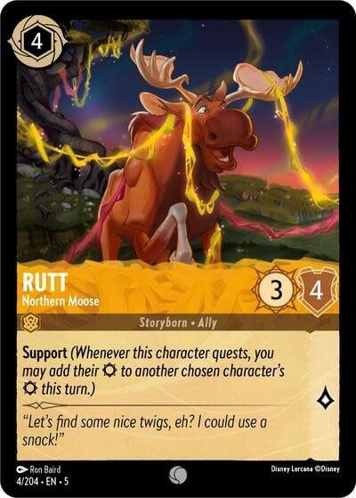 Rutt - Northern Moose - 4/204 (Normal, Common)
