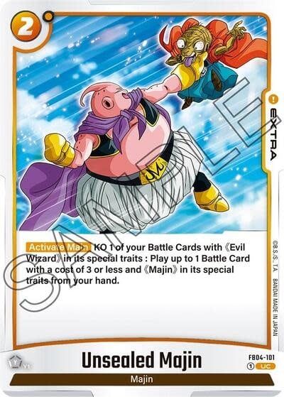 Unsealed Majin - FB04-101 (Normal, Uncommon)