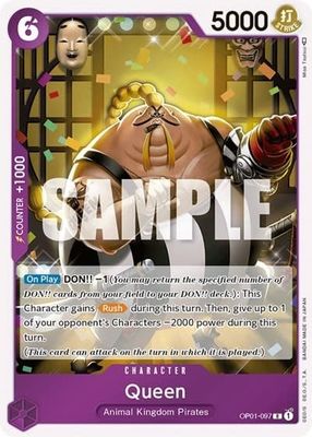 Queen - OP01-097 (Foil, R)