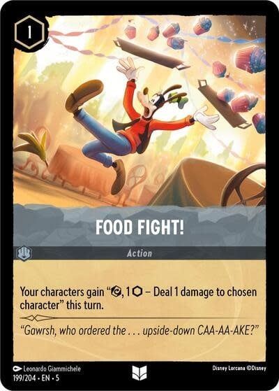 Food Fight! - 199/204 (Normal, Uncommon)