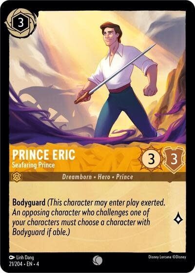 Prince Eric - Seafaring Prince - 21/204 (Normal, Common)