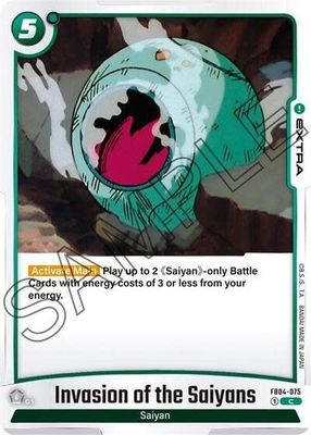 Invasion of the Saiyans - FB04-075 (Normal, Common)