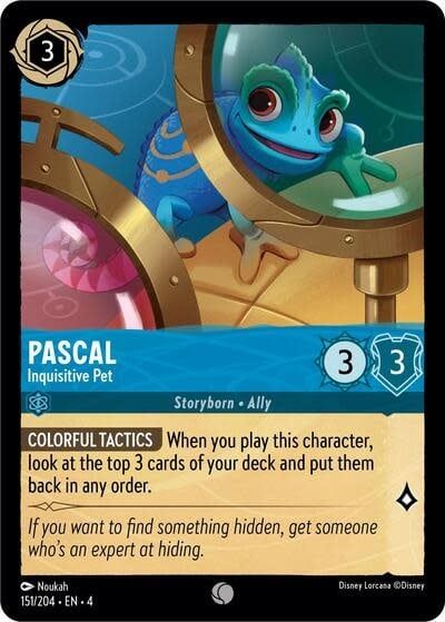 Pascal - Inquisitive Pet - 151/204 (Cold Foil, Common)