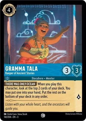 Gramma Tala - Keeper of Ancient Stories - 142/204 (Normal, Common)