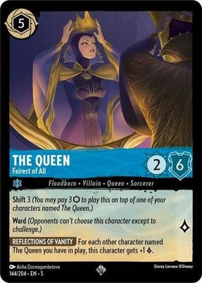 The Queen - Fairest of All - 144/204 (Normal, Super Rare)