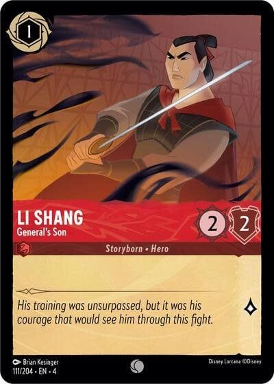Li Shang - General&#39;s Son - 111/204 (Normal, Common)