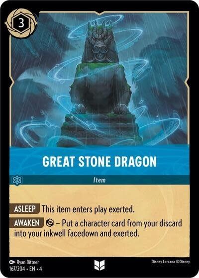 Great Stone Dragon - 167/204 (Normal, Uncommon)