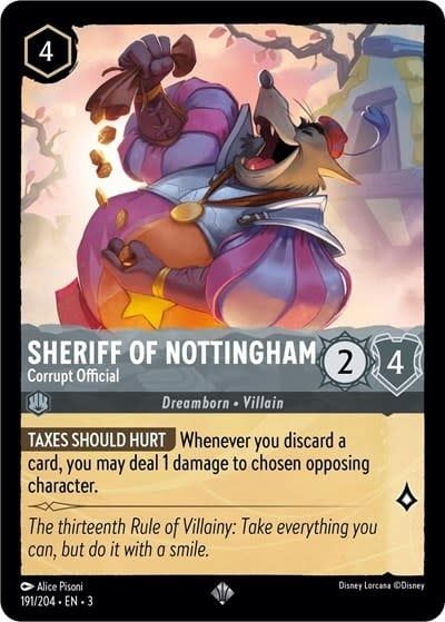 Sheriff of Nottingham - Corrupt Official - 191/204 (Normal, Super Rare)