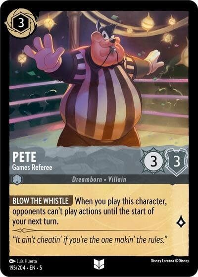Pete - Games Referee - 195/204 (Normal, Uncommon)
