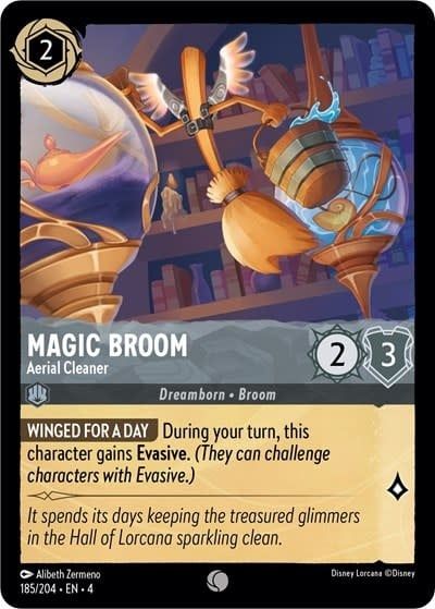 Magic Broom - Aerial Cleaner - 185/204 (Cold Foil, Common)