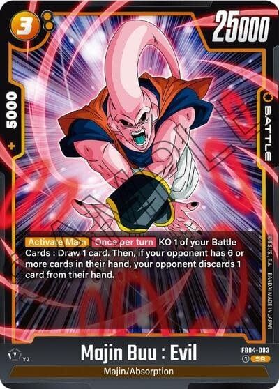 Majin Buu : Evil - FB04-093 (Holofoil, Super Rare)