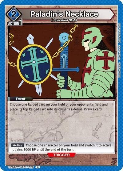 Paladin&#39;s Necklace - UE02BT/HTR-1-028 (Normal, Common)