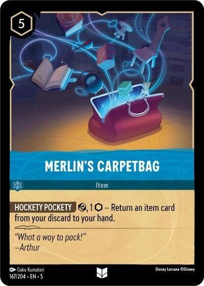 Merlin&#39;s Carpetbag - 167/204 (Normal, Uncommon)