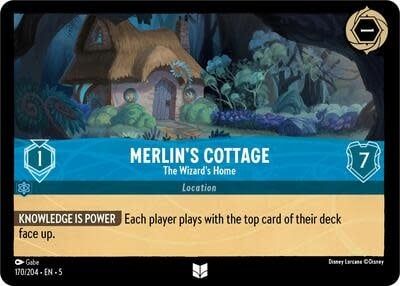 Merlin&#39;s Cottage - The Wizard&#39;s Home - 170/204 (Normal, Uncommon)