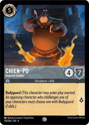 Chien-Po - Imperial Soldier - 178/204 (Normal, Common)