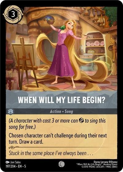 When Will My Life Begin? - 197/204 (Normal, Common)