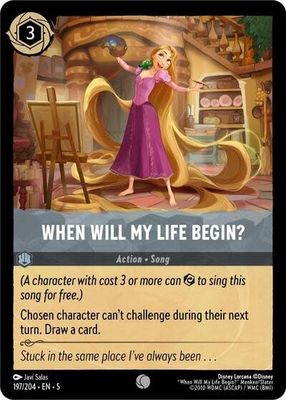 When Will My Life Begin? - 197/204 (Normal, Common)
