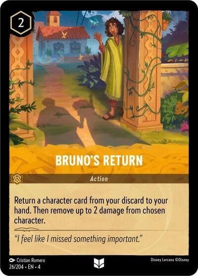 Bruno&#39;s Return - 26/204 (Normal, Uncommon)