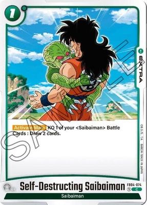 Self-Destructing Saibaiman - FB04-074 (Normal, Common)