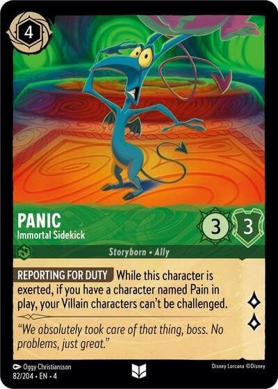 Panic - Immortal Sidekick - 82/204 (Normal, Uncommon)