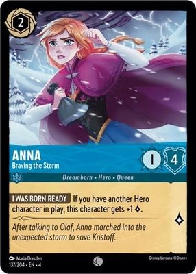 Anna - Braving the Storm - 137/204 (Normal, Common)