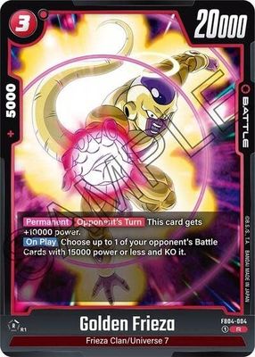 Golden Frieza - FB04-004 (Holofoil, Rare)