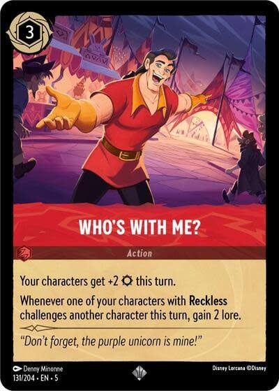 Who&#39;s With Me? - 131/204 (Normal, Super Rare)