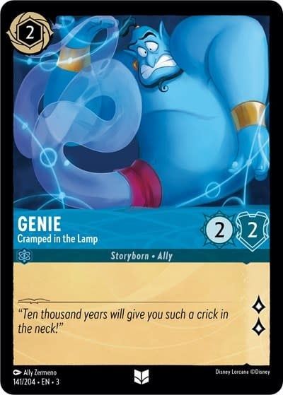 Genie - Cramped in the Lamp - 141/204 (Normal, Uncommon)