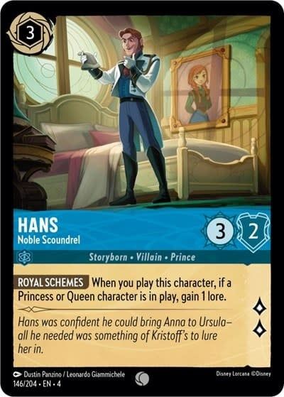 Hans - Noble Scoundrel - 146/204 (Normal, Common)