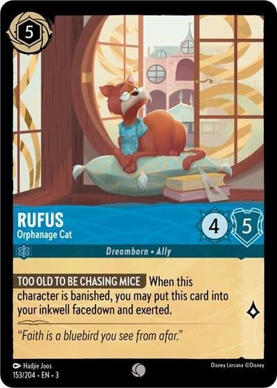 Rufus - Orphanage Cat - 153/204 (Normal, Common)