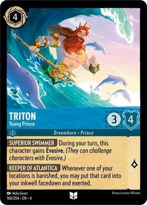 Triton - Young Prince - 160/204 (Normal, Uncommon)