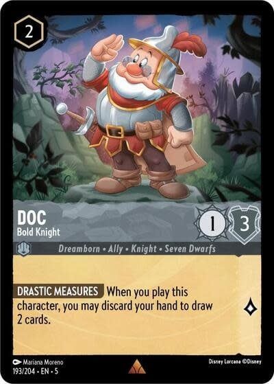 Doc - Bold Knight - 193/204 (Normal, Rare)