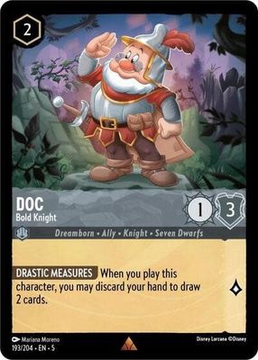 Doc - Bold Knight - 193/204 (Normal, Rare)