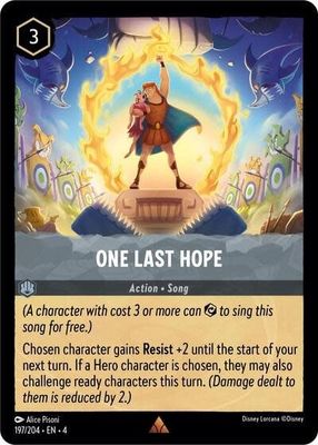 One Last Hope - 197/204 (Normal, Rare)