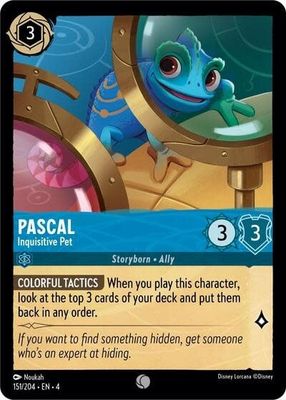 Pascal - Inquisitive Pet - 151/204 (Normal, Common)