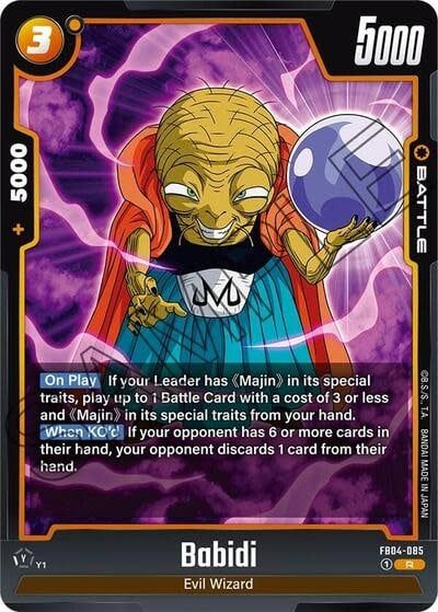Babidi - FB04-085 (Holofoil, Rare)